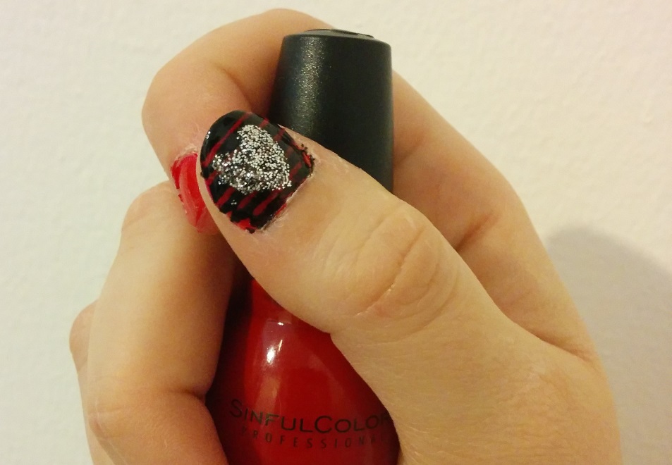 Sinful nailart point of fashion